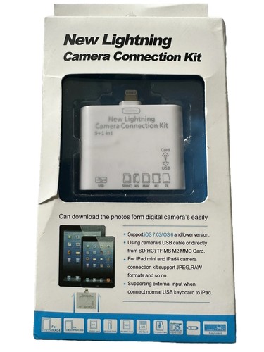 Lightening camera connection - camera,